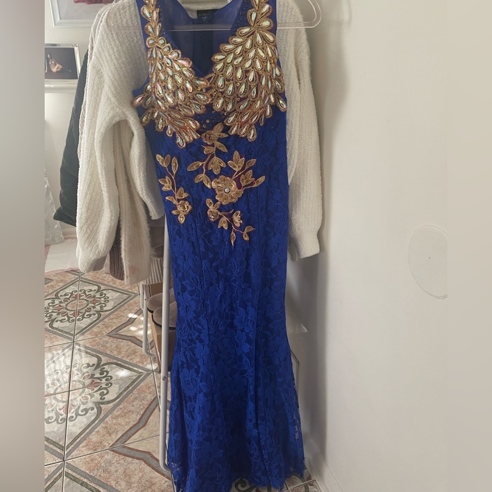 Blues bling Dress